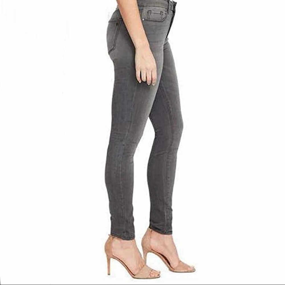 Jessica Simpson Gray High Rise Skinny